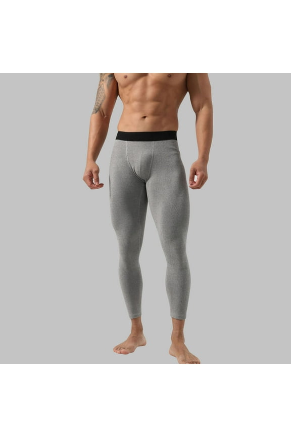 Mens Yoga Pants Elastic Waist Breathble Daily Home Casual Aerobics Gym Cycling Hiking Sports Pants