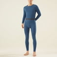 thumbnail image 1 of BLCHUNen Pajamas Sets for Men Slim Fitted Base Layer Lightweight Comfy Loungewear Long Sleeve 2 Piece Outfits, 1 of 4