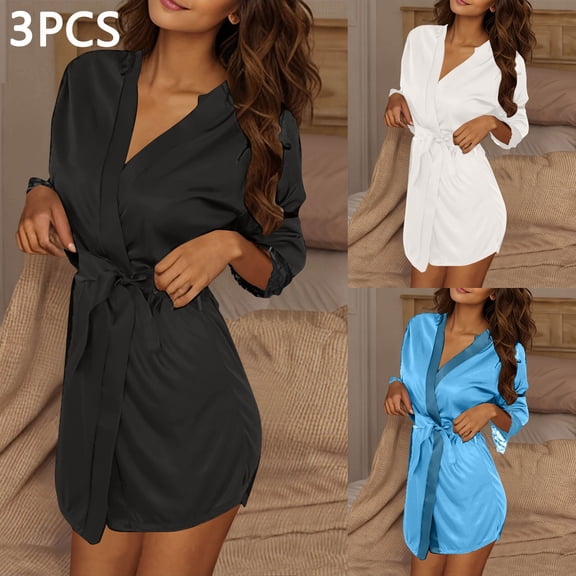 BLCHUNen Pajamas Sets for Women Casual Crew Neck Pullover Lightweight Loose Comfy Home Comfy Short Sleeve 2 Piece Outfits