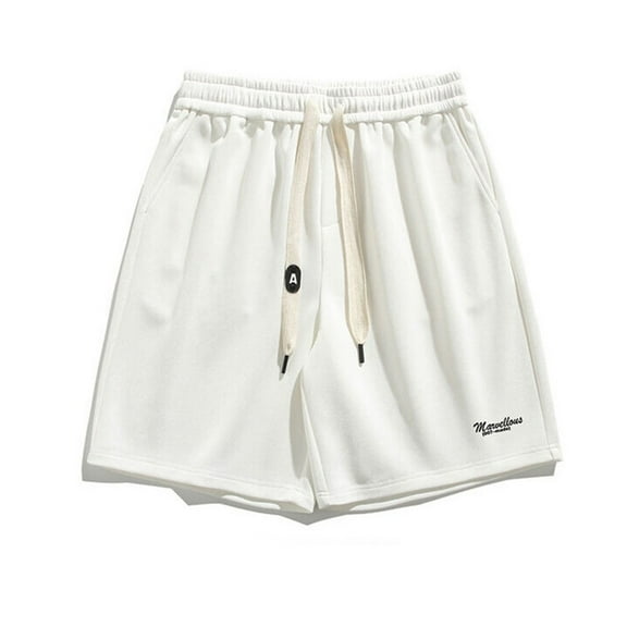 BLCHUNen Plus Size Mens Athletic Shorts Mesh Breathable Drawstring Straight Leg Shorts with Pockets,M-5XL