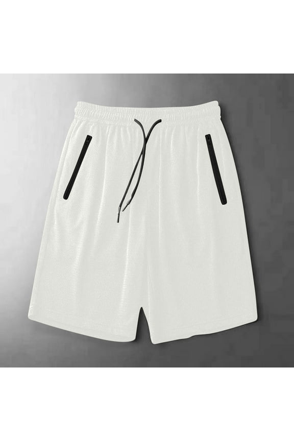Plus Size Mens Gym Shorts Quick Drying Lightweight Drawstring Summer Athletic Shorts with Pockets,S-5xl