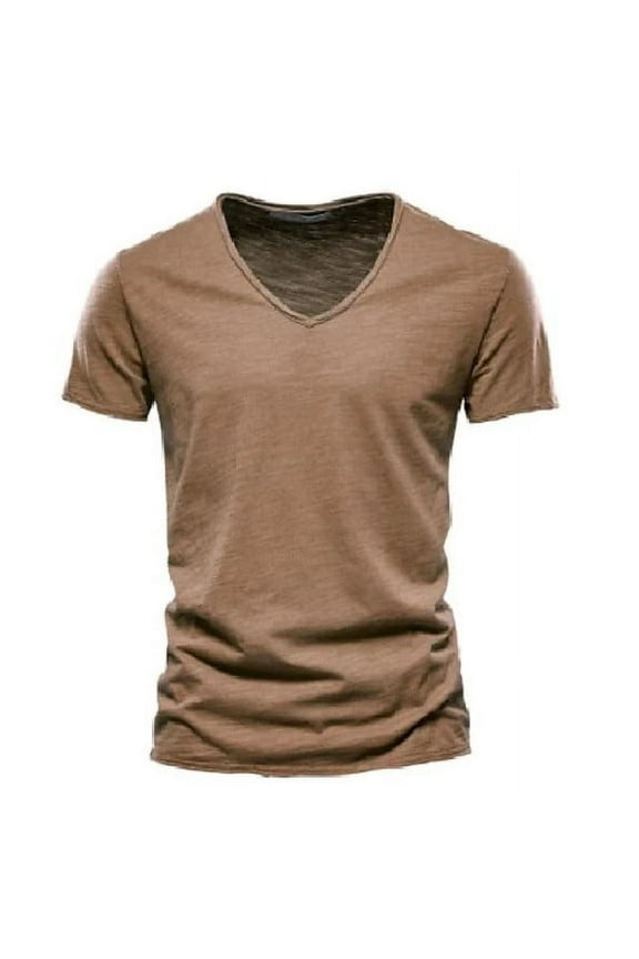 Short Sleeve Shirts for Men Casual Lightweight V Neck Pullover Loose Breathable Summer Workout Athletic Shirts