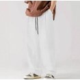 thumbnail image 1 of BLCHUNen Sweatpants for Men Drawstring Elastic Waist Corduroy Outdoor Daily Casual Active Athletic Sports Pants, 1 of 8