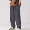 thumbnail image 1 of BLCHUNen Sweatpants for Men Drawstring Elastic Waist Corduroy Outdoor Daily Casual Active Athletic Sports Pants, 1 of 8