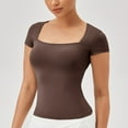 thumbnail image 1 of BLCHUNen Tops for Women Pullover Slim Fitted Breathable Lightweight Stretch Casual Workout Active Sports Athletic Yoga Tank Tops, 1 of 6