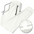 thumbnail image 1 of BLCHUNen Track Pants for Men Workout Stretch Drawstring Breathable Elatic Waist Running Pants S-5XL, 1 of 4