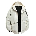 thumbnail image 1 of BLCHUNen Windbreaker Jackets for Men Hooded Zipper Drawstring Quick Drying Casual Workout Sports Active Climbing Athletic Coat, 1 of 8