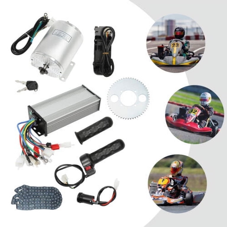 48V/60V/72V 3000W BÜRSTENLOSER Gleichstrommotor Elektromotor BLDC 6000U Min 388953424364
