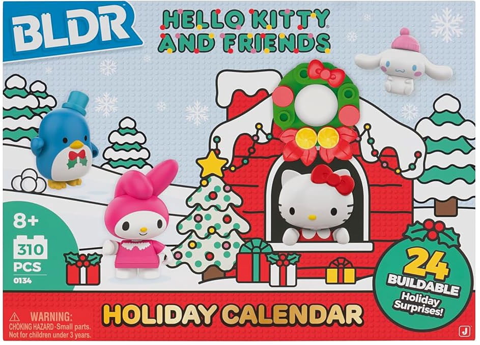 BLDR 2025 Hello Kitty & Friends Advent Calendar - Walmart.com