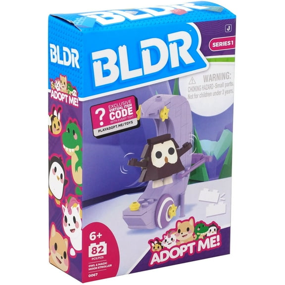 BLDR Series 1 Owl & Magic Stroller Building Set