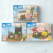 BLDR Squishmallows Building Set Bundle – 3 Pack, Ages 8+, Includes Farmer’s Market, Mallow Stadium, and Beekeeper Tree Scene, 412 Pieces