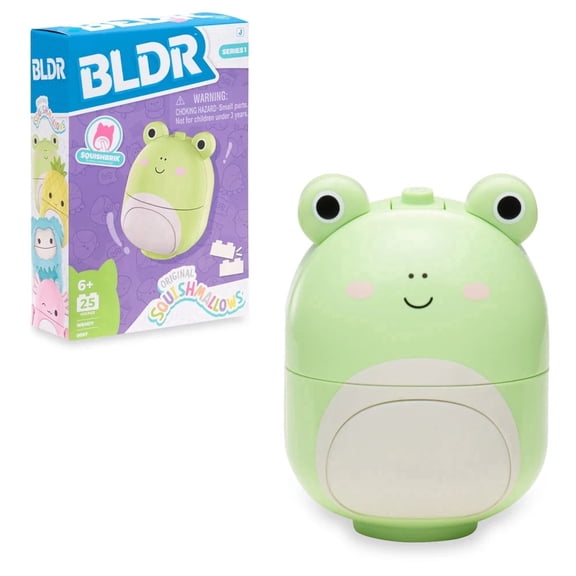 BLDR Squishmallows SquishBrik Series 1 Figure Pack  Wendy the Frog