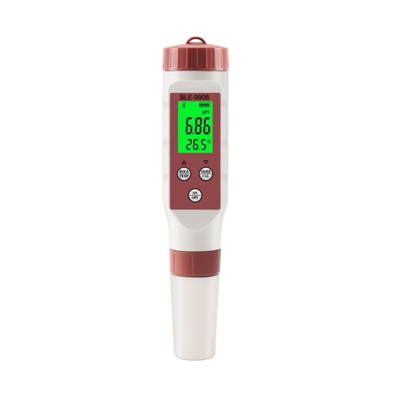 BLE-C600 Bluetooth-compatible Water Quality Pen 7 In 1 PH EC TDS ORP SALT S.G TEM/P Meter APP Intelligent Control Tester