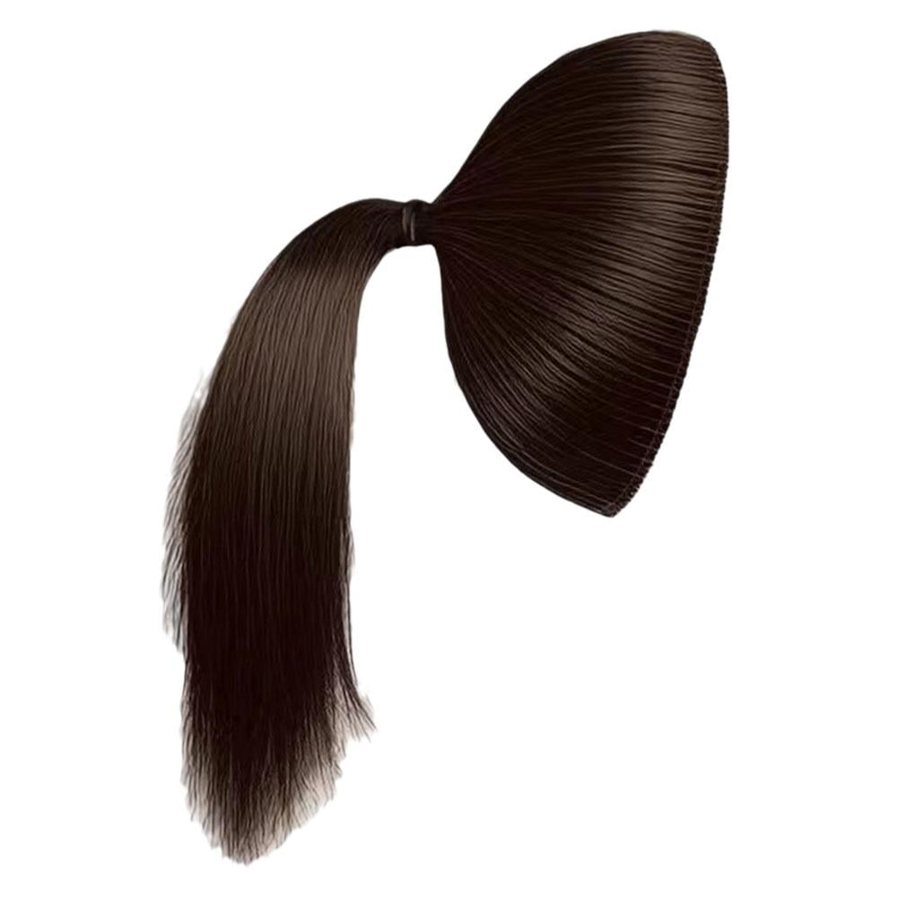 BLE Maruki Head Wig Bag Women Pomelo Skin Hair Pan Magic Tool Increase