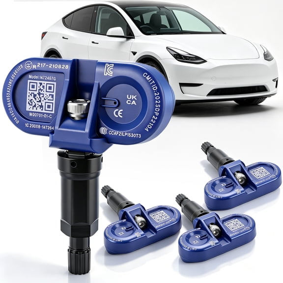 BLE TPMS Tire Pressure Sensor For Tesla Y 2020-2026 (Produced from October 2020), 4-Pack