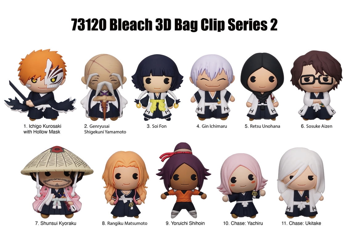 【tofu】BLEACH BLEACH 3D Foam Bagclip - SERIES 2 - Walmart.com