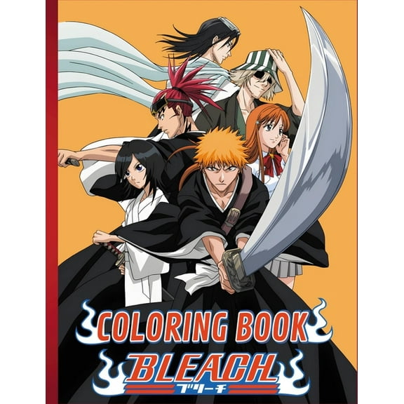 BLEACH Coloring Book, (Paperback)