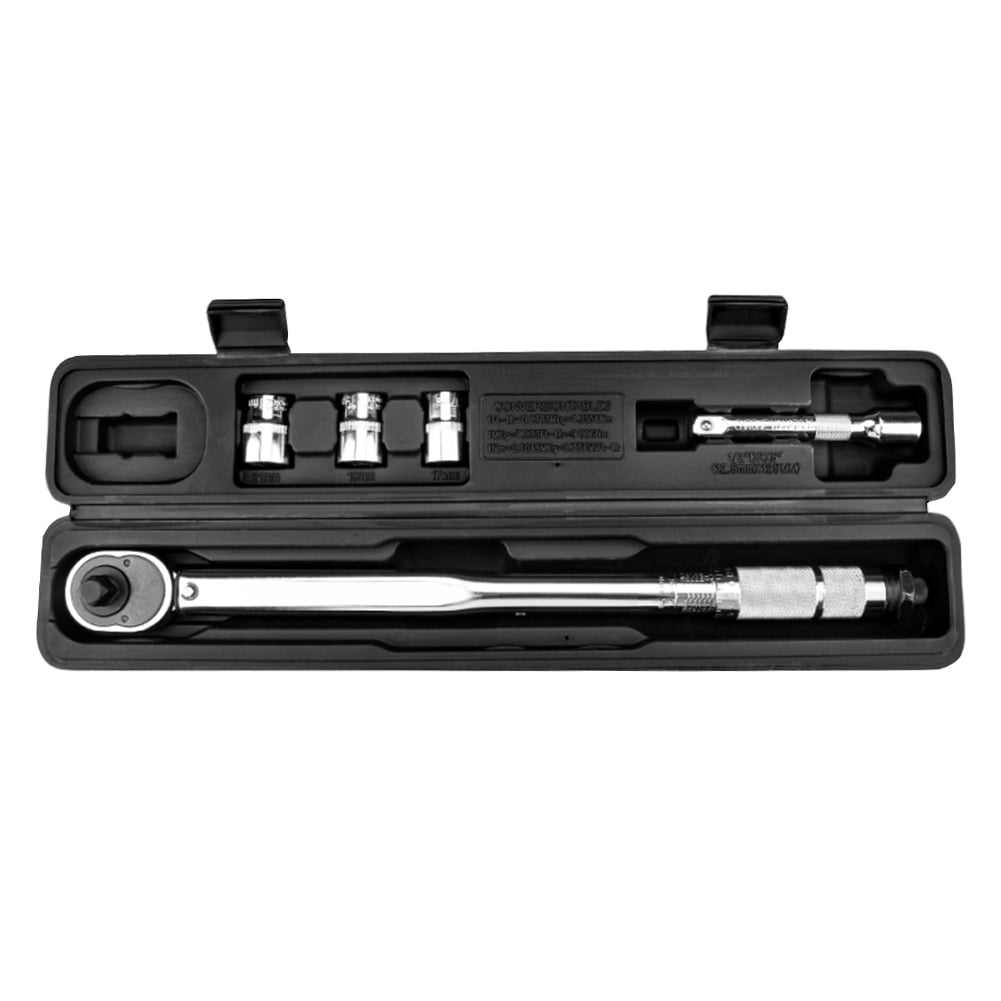 BLEEUS 1/2-Inch Drive Click Torque Wrench Adjustable Torque Wrench Metal for Car Repair （）