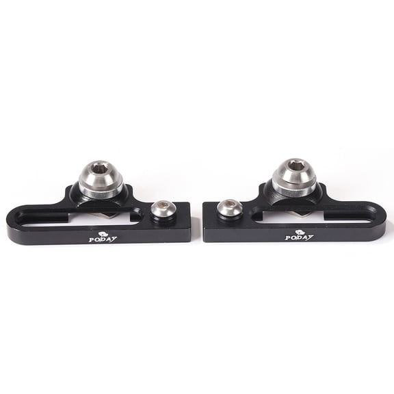 BLEEUS 1 Pair Folding Bike Road C Type Caliper Brake Extend Cycling Essentials (Black)