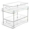 thumbnail image 1 of BLEEUS 2 Tier Slide-out Storage Container Multipurpose Drawer for Kitchen Bathroom Home Supplies (1Pc), 1 of 10