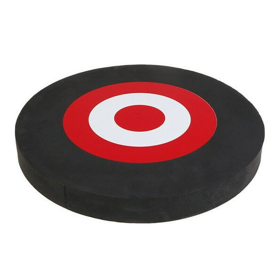 BLEEUS 25cm Mobile Archery Target Outdoor Bow Targets (Black) Sporting Supplies (Black)