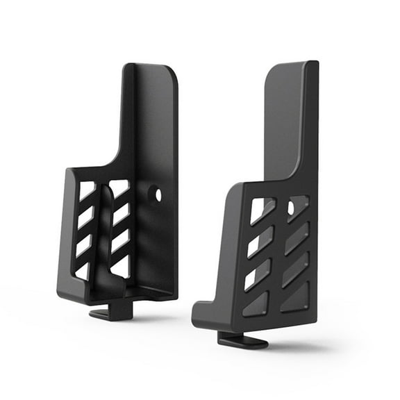 BLEEUS 2pcs Adjustable Wall Mount Tablet Holder Universal Phone Frame Rack Computer accessories (Black)