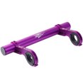 thumbnail image 1 of BLEEUS 30cm Handlebar Extended Bracket Waterproof Accessories Cycling Essentials (Purple), 1 of 10