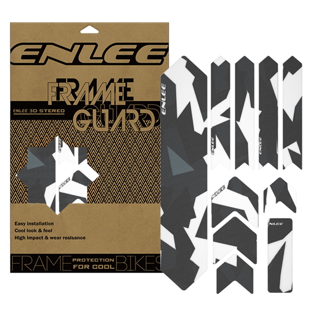 BLEEUS 3D Protective Sticker Mtb Road Bike Frame Sticker Cycling Essentials (Frame)