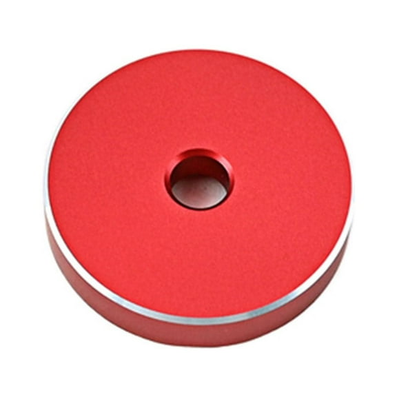 BLEEUS 45 Rpm Record Vinyl Turntable Center Adapter For Phonograph Accessories (Red) Musical Instruments Supplies (Red)