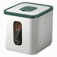 thumbnail image 1 of 5KG Rice Dispenser Moistureproof Storage Container For Rice Sugar Pasta Home Storage Supplies (Green), 1 of 10