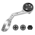 thumbnail image 1 of BLEEUS Bike Computer Holder Lamp Support Rack For Igs Bryton Cateye Cycling Essentials (Silver), 1 of 6