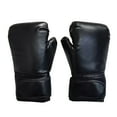 thumbnail image 1 of BLEEUS Boxing Gloves Breathable Kickboxing Training Mitts For Boys Girls Fitness Supplies (Black), 1 of 10