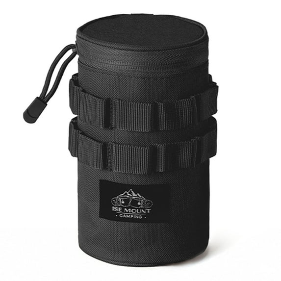 BLEEUS Camping Accessory Bag Lightweight With Handle Camping Accessories Camping Storage (Black Large)