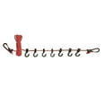 thumbnail image 1 of BLEEUS Camping Clothesline Windproof Hanging Rope For Picnic Hiking Red Reflective, 1 of 7