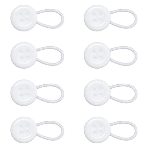 Collar Extenders Neck Extender For Expansion Of Men Dress Shirts Daily Use Supplies (White)