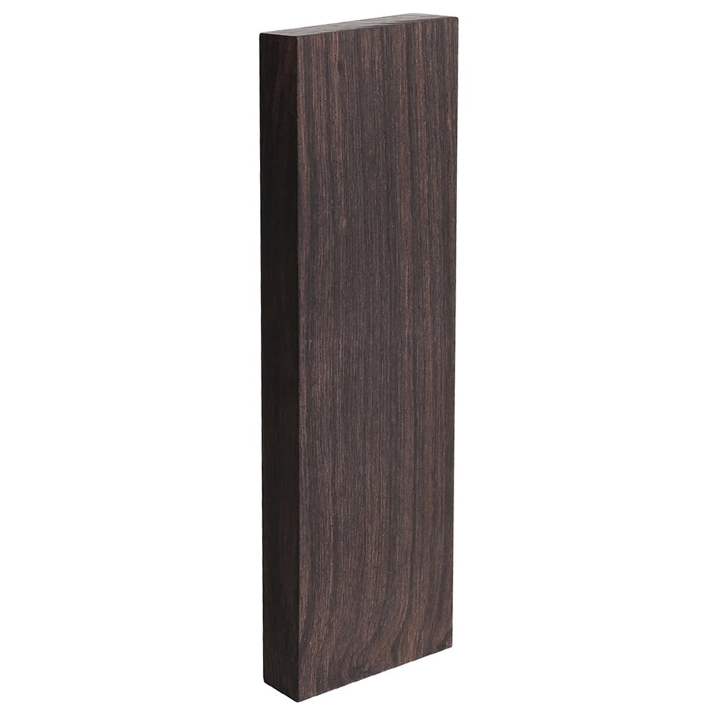 BLEEUS Ebony Wooden Lumber Blank Carving Blocks For Diy Carving (1Pcs 120x40x10mm) Musical Instruments Supplies (1Pcs 120x40x10mm)