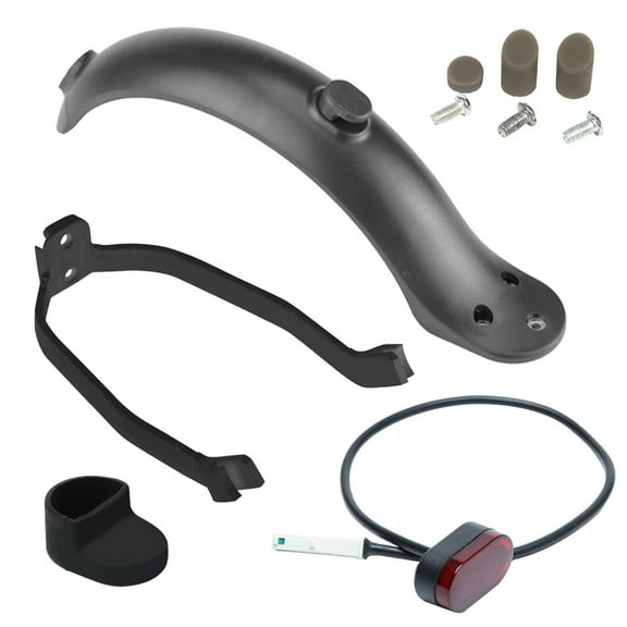 BLEEUS Electric Scooter Rear Support Taillight Set For M365 Scooter Cycling Essentials (Black)