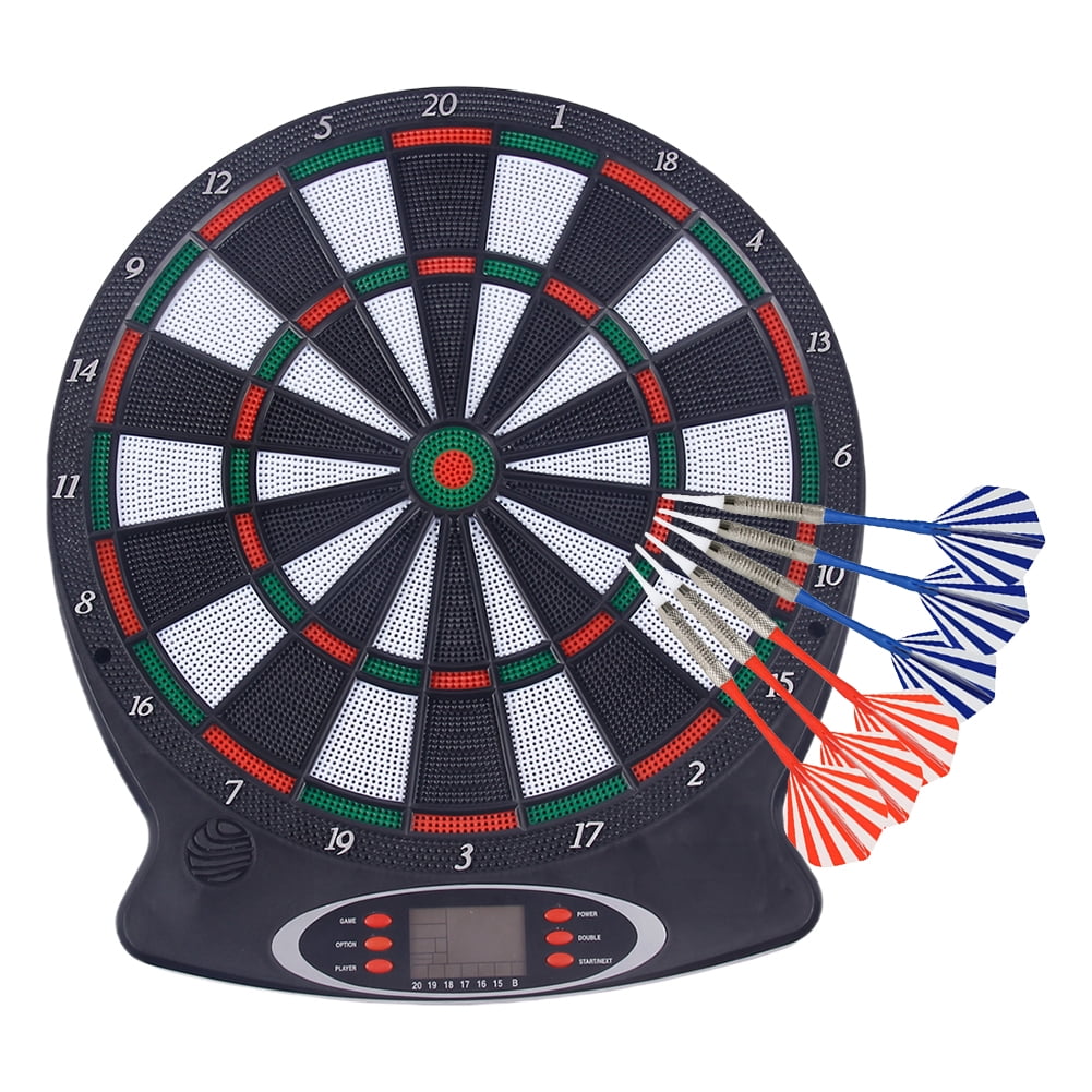 ダーツ DART GAME ELECTRONIC DARTBOARD Soozier Electronic Dartboard Set 27 Games and 202 Variations