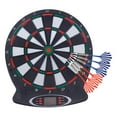 thumbnail image 1 of BLEEUS Electronic Dartboard Target Board With 6 Darts Interactive For Indoor Games （Darts Boards）, 1 of 10