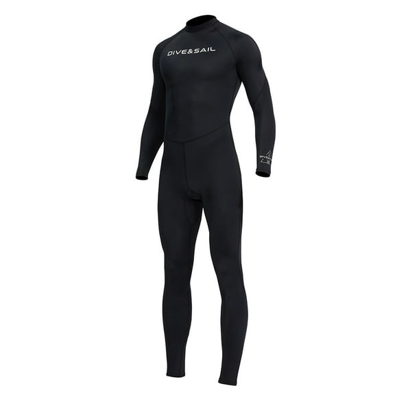 BLEEUS Men Wetsuits Breathable Sunscreen Diving Suit Outdoor Accessories (Black L) Water Sports Supplies (Black L)