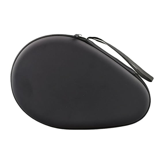 BLEEUS Paddles Case Hard Waterproof Table Tennis Racket Bag (Black) Sporting Supplies (Black)