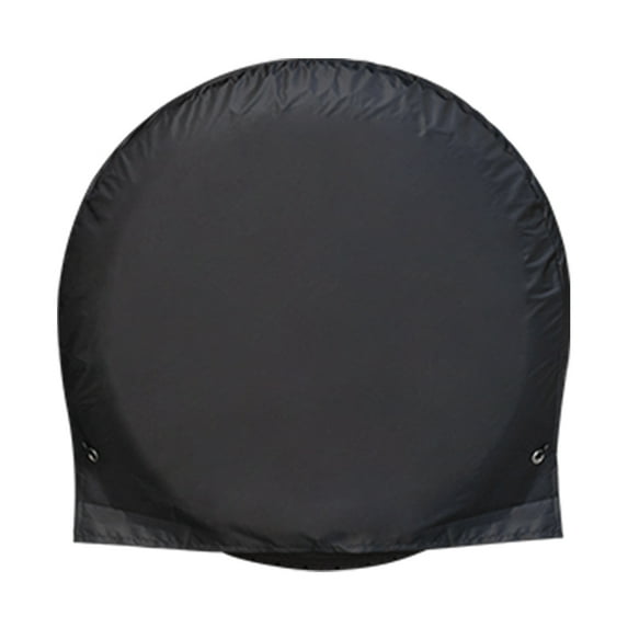 BLEEUS Rv Tire Cover Waterproof Automotive Wheel Protector For Trailers Rvs (Black L)