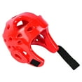 thumbnail image 1 of BLEEUS Taekwondo Head Protection Martial Arts Headgear For Adults Fitness Supplies (Red L), 1 of 10