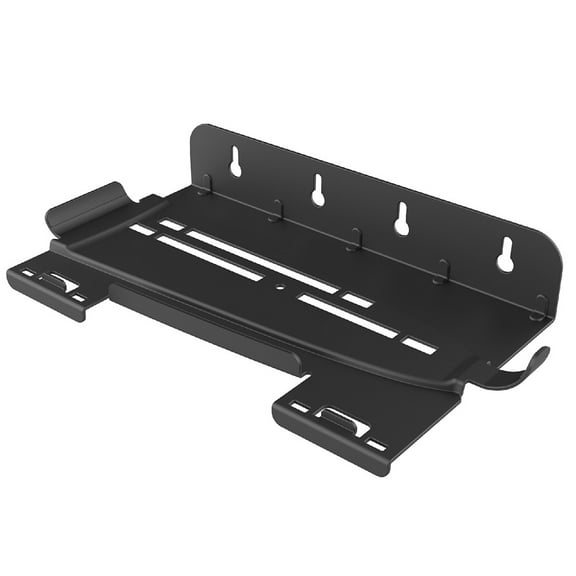 BLEEUS Wall Mount Stand With 2 Controller Hook For Slim/ps5 Game Console (Black)Game Accessories