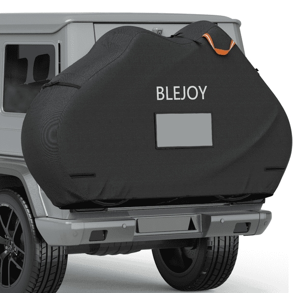 BLEJOY Bike Cover for Transport 2 Bikes on Rear Rack - Heavy Duty 600D Waterproof Outdoor Storage Bicycle Covers