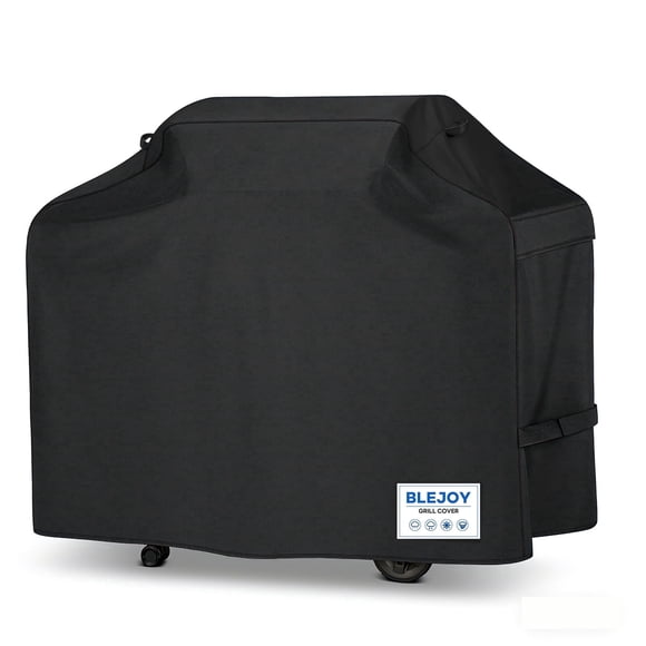 BLEJOY Gas Grill Cover 52 Inch, Heavy Duty Waterproof BBQ Cover for Outdoor Grill, Fits up to 50" Width, Anti-UV, Rip & Fade Resistant