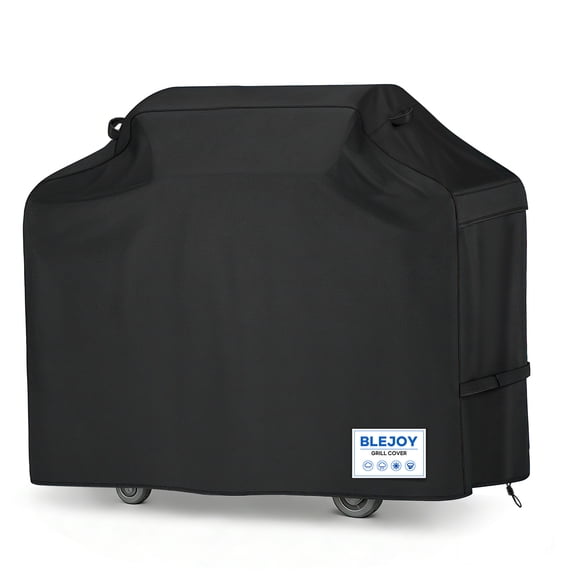 BLEJOY Gas Grill Cover 52 Inch, Heavy Duty Waterproof BBQ Cover for Outdoor Grill, Fits up to 50" Width, Anti-UV, Rip & Fade Resistant