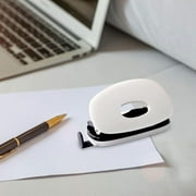 BLESIYA 2 Hole Punch 10 Sheet Punch Capacity Paper Puncher for Crafts Binding Office White