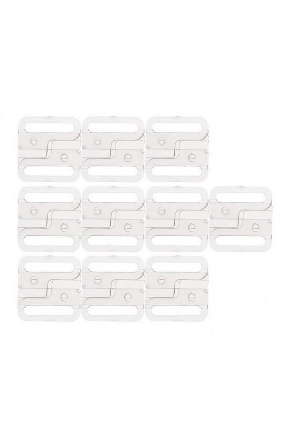 3-4pack 10 Set Bra Closure Sewing Clips Back Strap Holder Accessories 3 Pcs