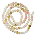 thumbnail image 1 of BLESIYA 4x4MM Watermelon Tourmaline Gemstone Round Beads Strand, 1 of 5